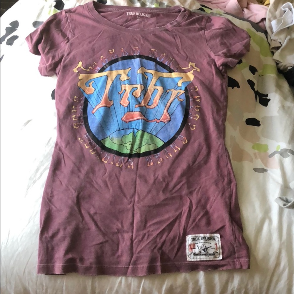 True religion washed tee